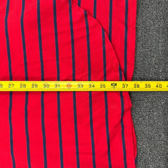 Torrid Womens Red & Blue Striped Wrap Knit Jersey Short Sleeve Plus Size 3XL - Picture 12 of 13